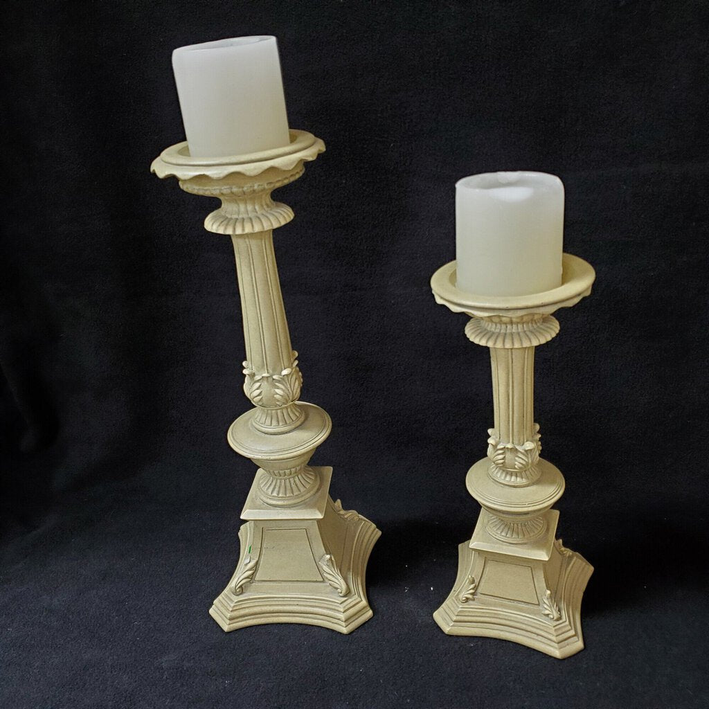 Pair Colonial Candlesticks