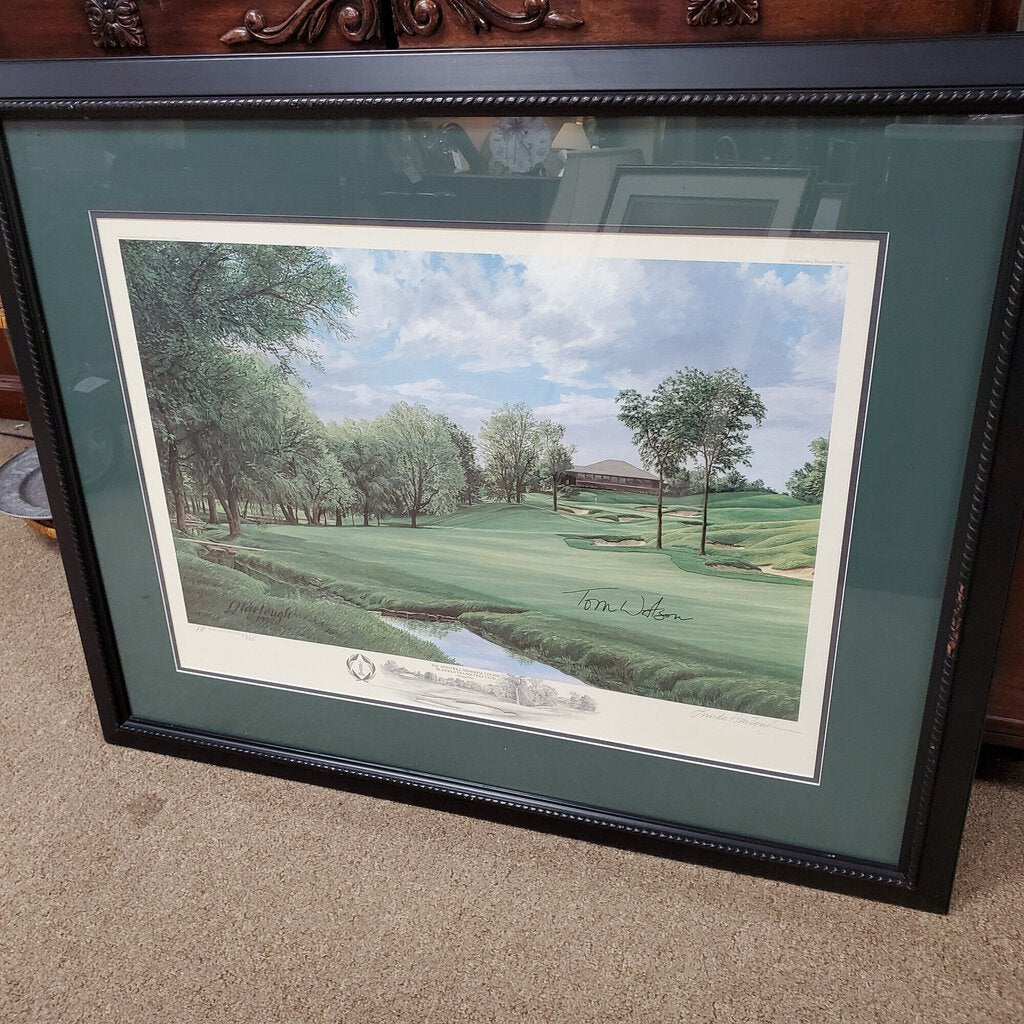 18th Hole Limited Edition Signed by Tom Watson