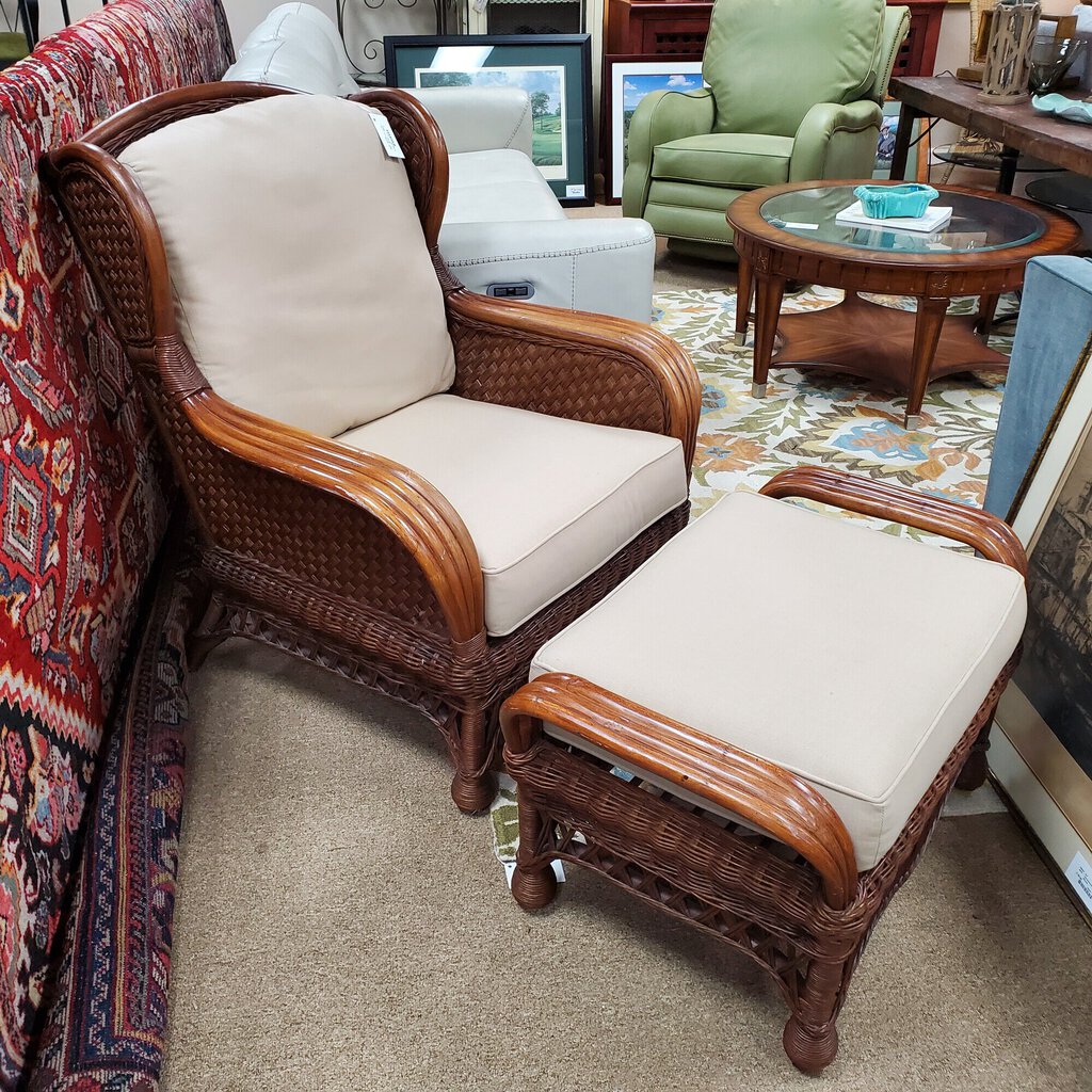 Bentwood Chair + Ottoman