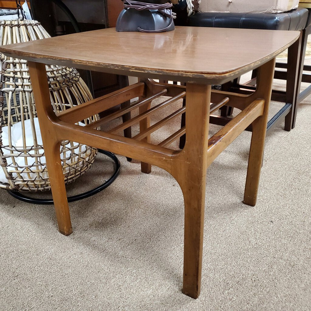 Wood Accent Table, Size: 24x24x22