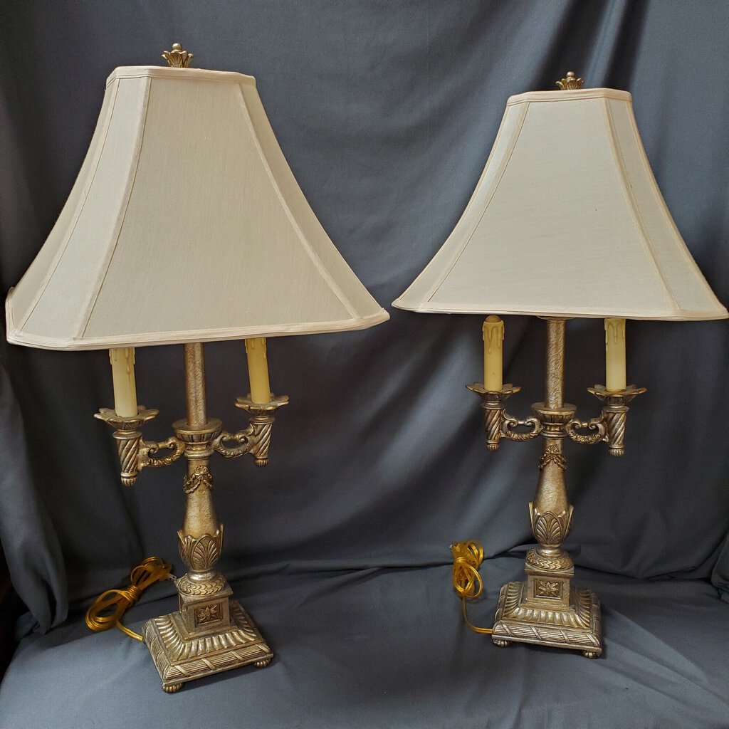 Pair Candelabra Lamps
