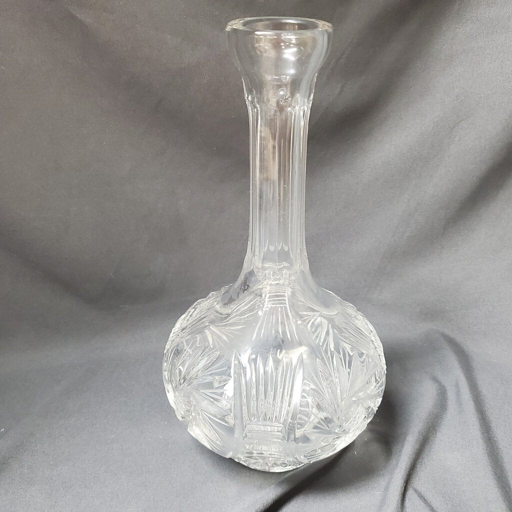 Bohemia Decanter / Vase, Crystal, Size: 11"H