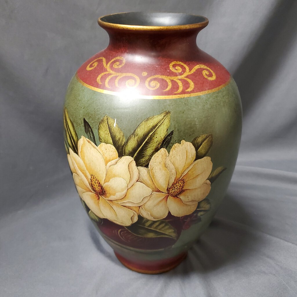Magnolia Vase, Size: 11"H