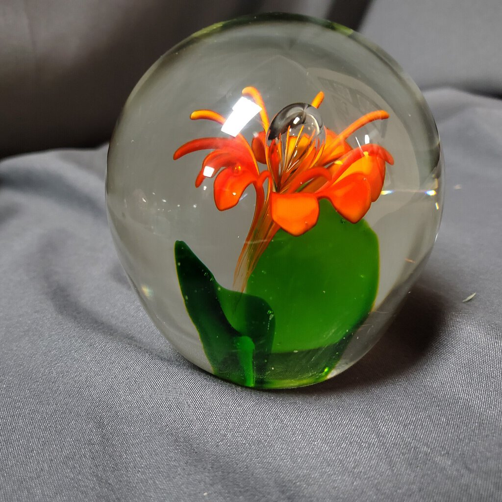 Murano Art Glass Flower