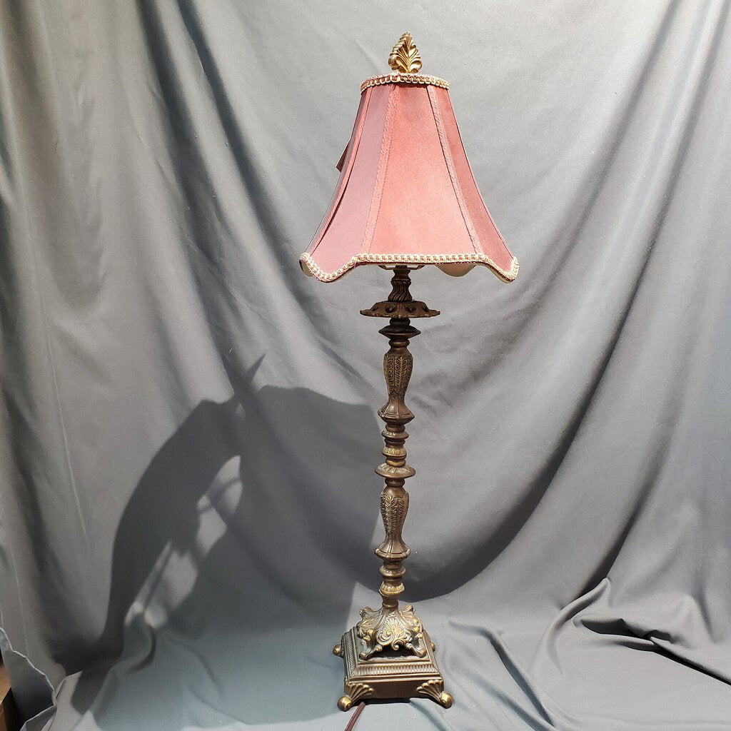 Burg Shade Buffett Lamp, Size: 35"