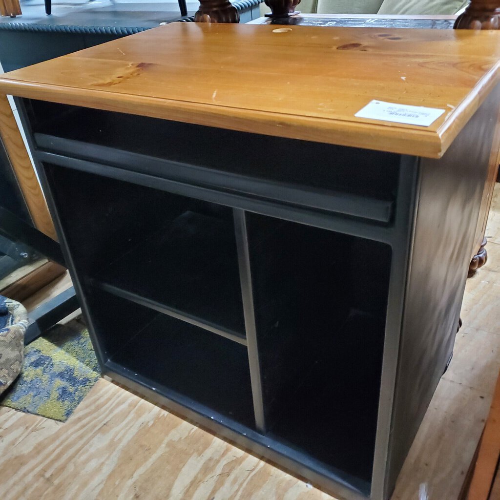 Ballard Printer Cabinet, Black, Size: 31x21x30