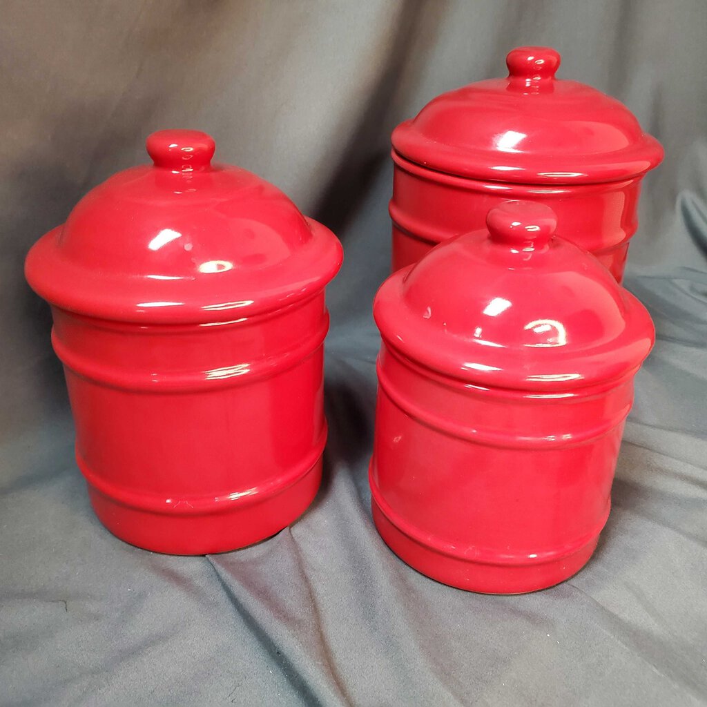 Set/3 Kitchen Canisters