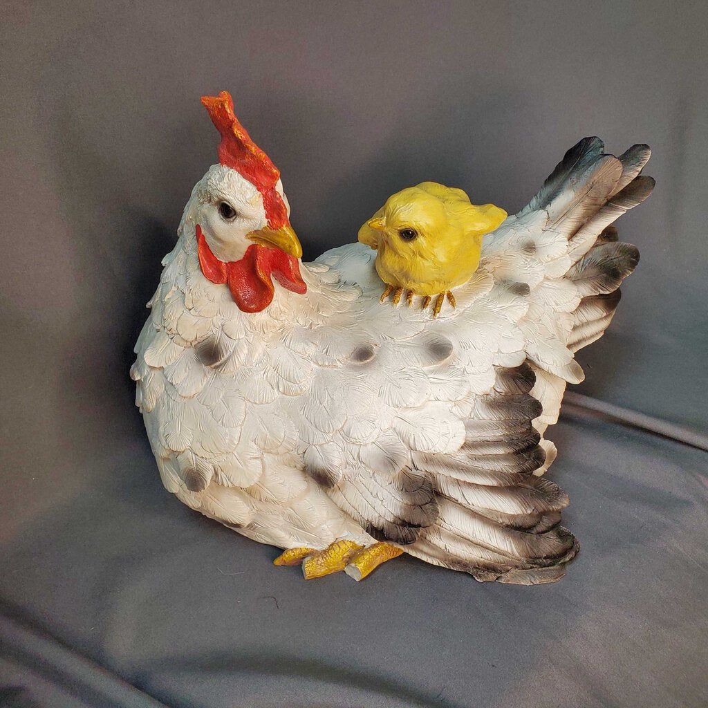Hen + Chick Decor
