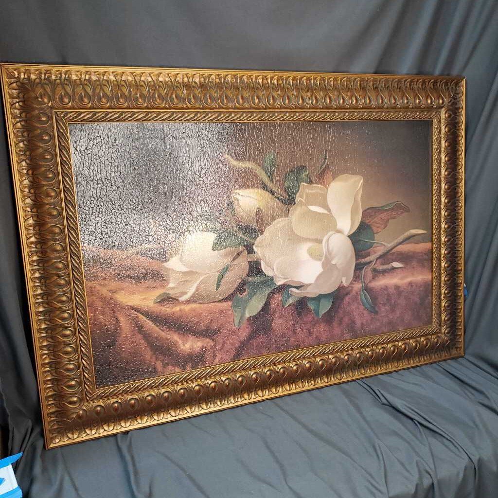 Framed magnolia print