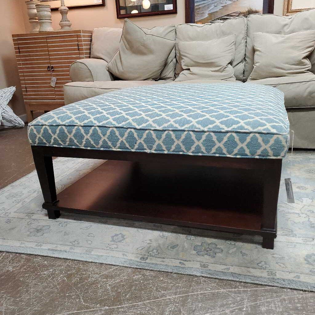 Square upholstered ottoman/coffee