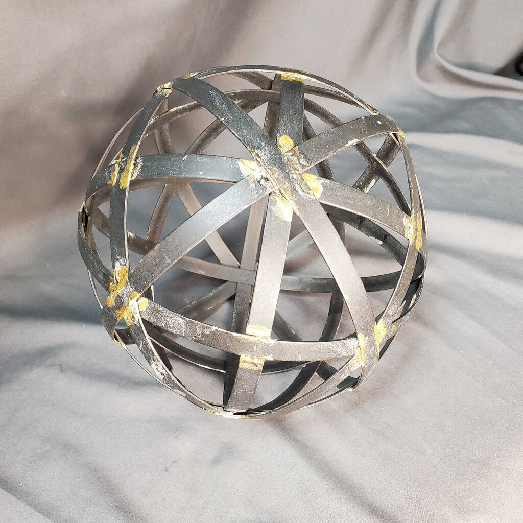 Metal Sphere Decor