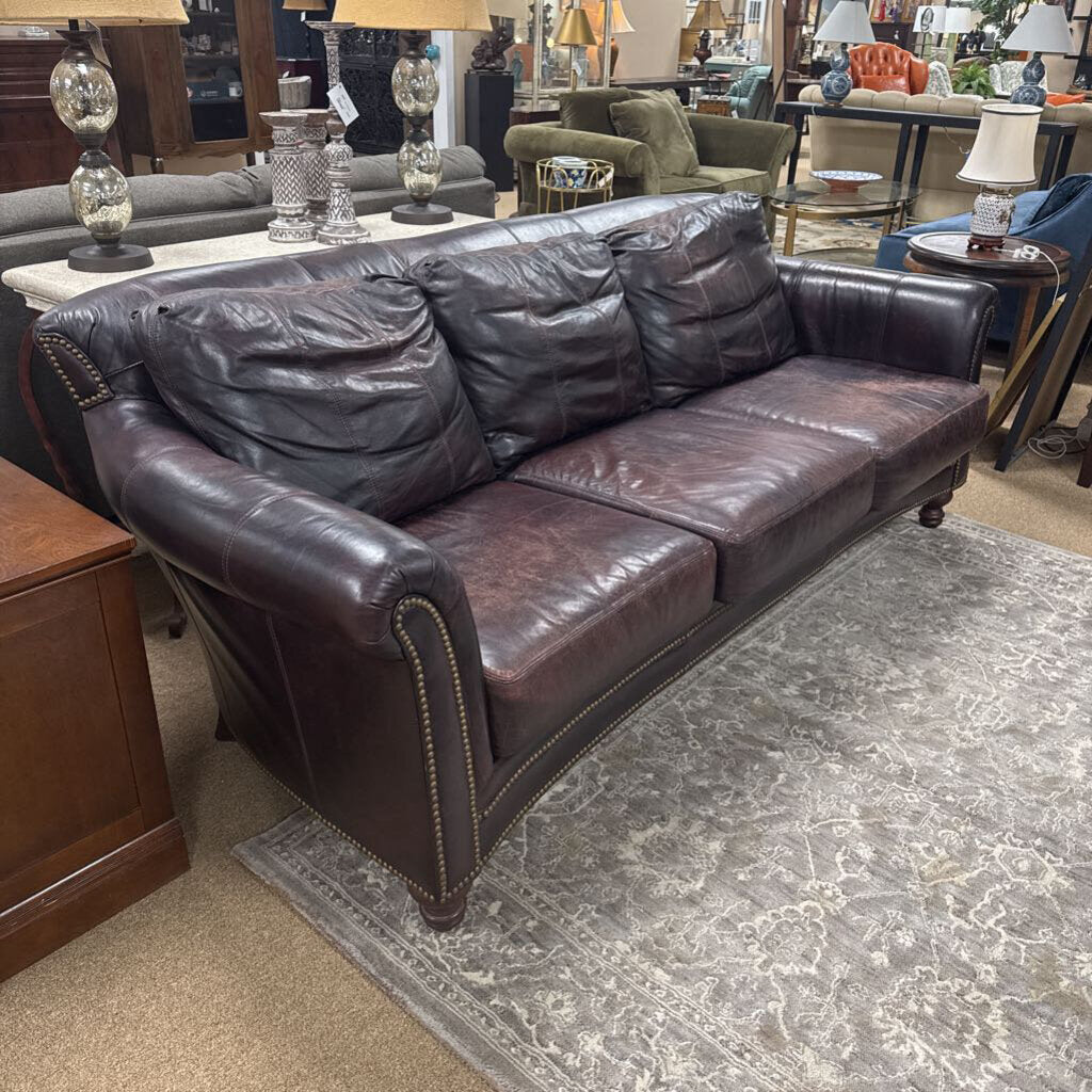 Leather sofa