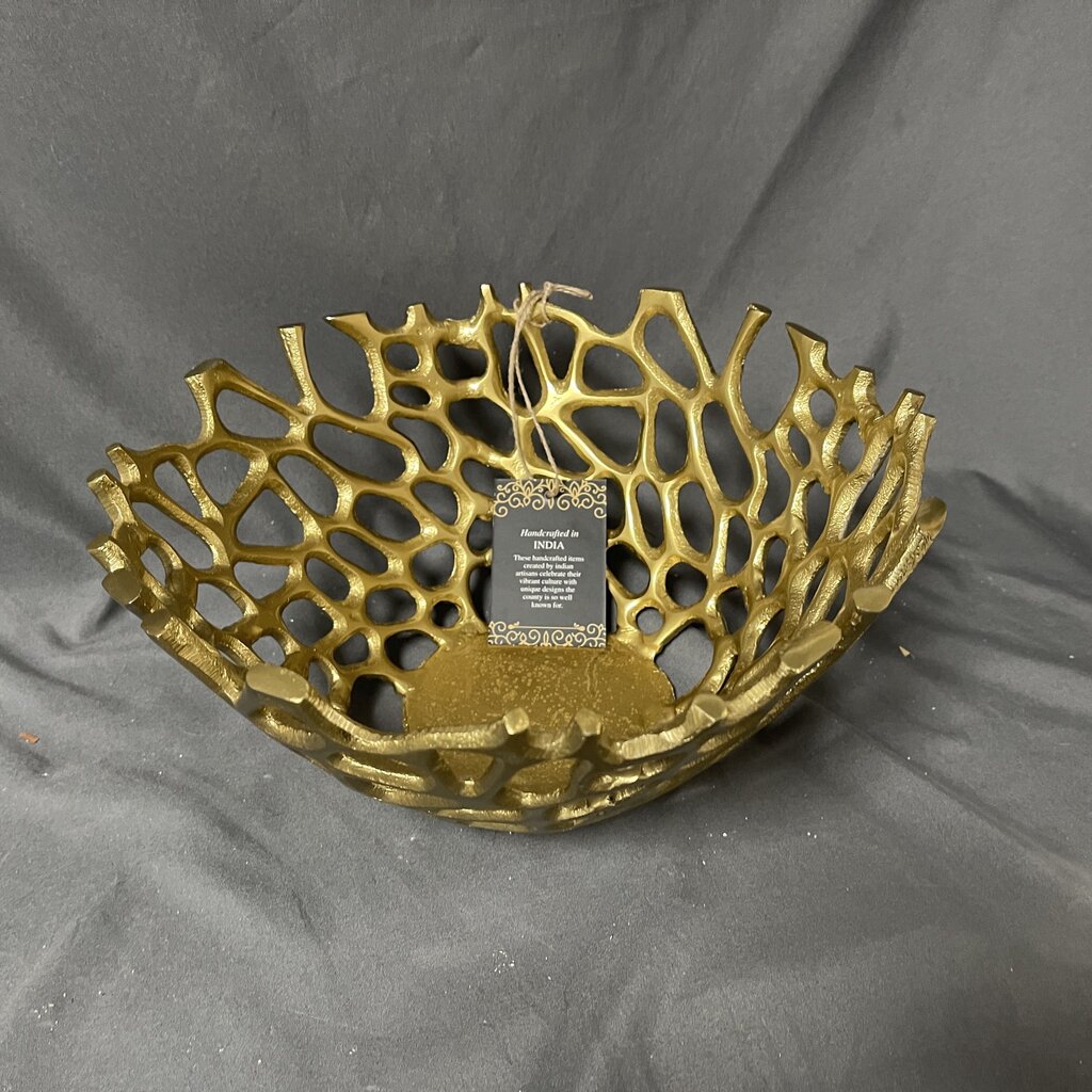 *NEW* Metal Coral Bowl