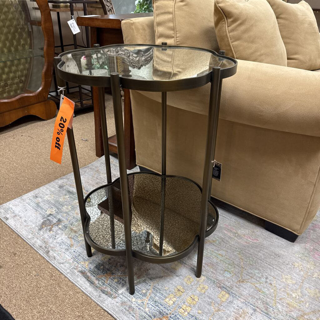 *NEW* Dana Side Table Mirrored Top