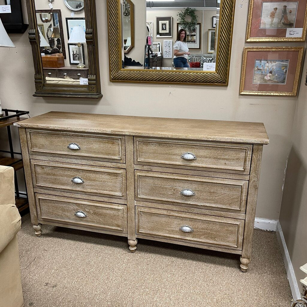 Astoria Mango Wood 6-Drawer Dresser