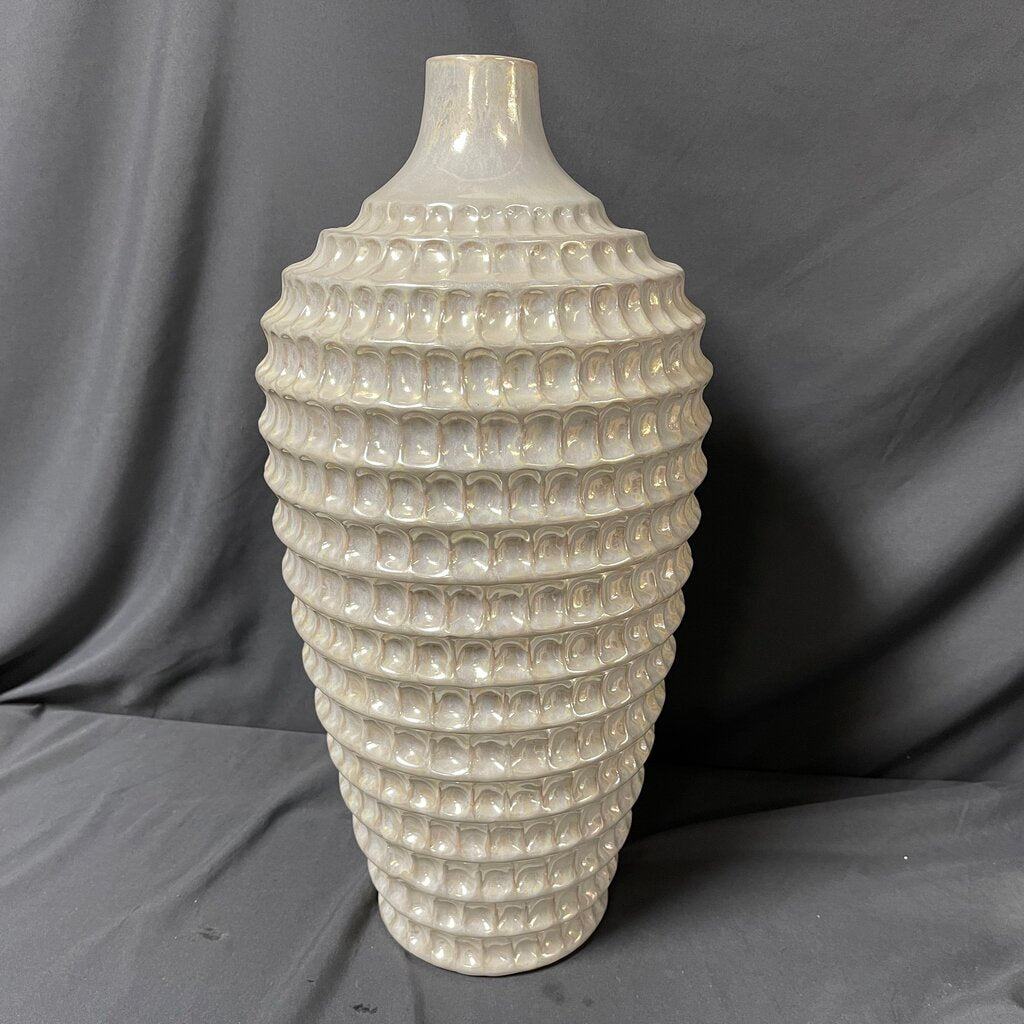 Iridescent Textured Vase
