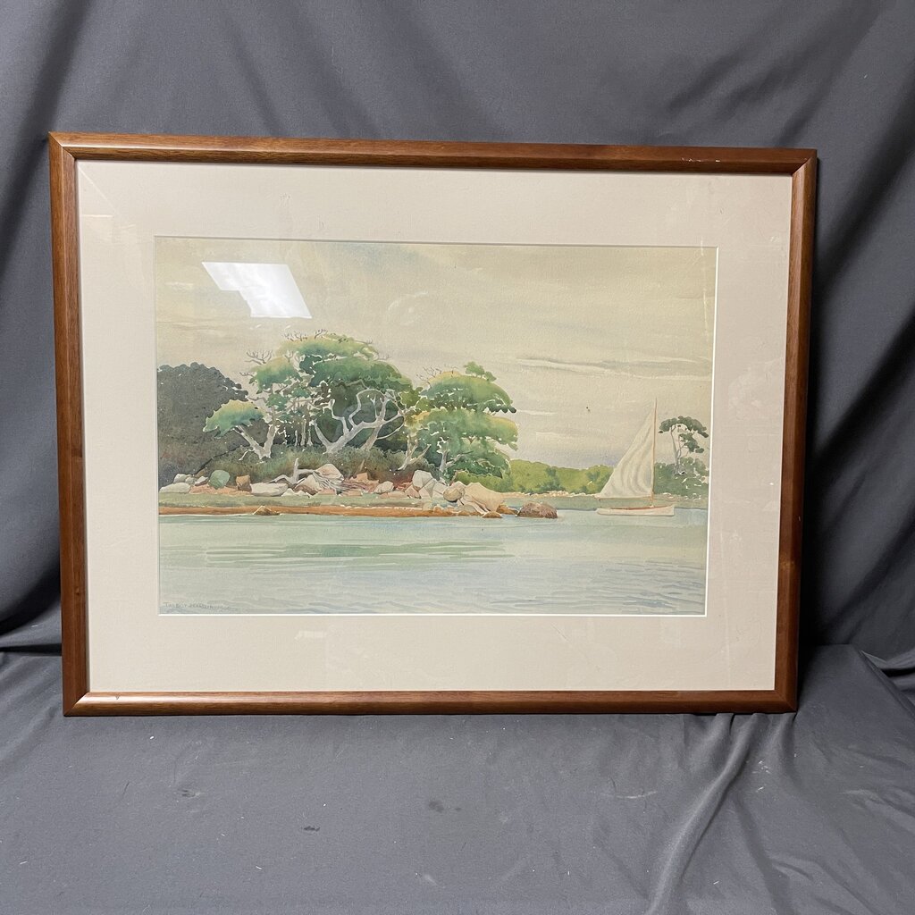 Talbot Hamlin Watercolor