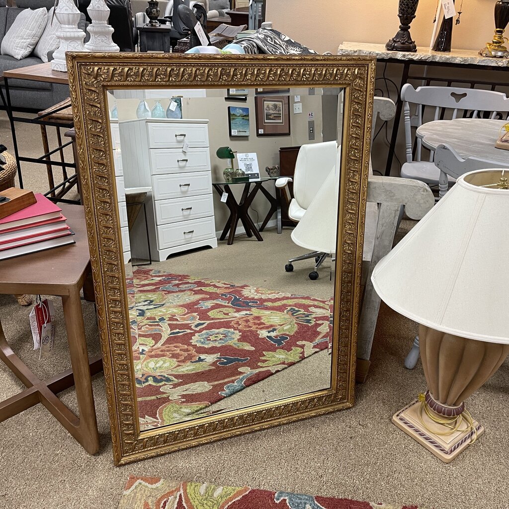 Gold Framed Mirror