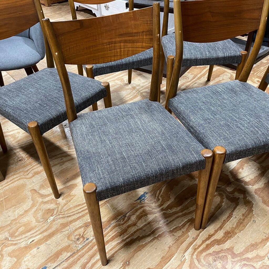Set/6 Mid Century Style Dining Chairs