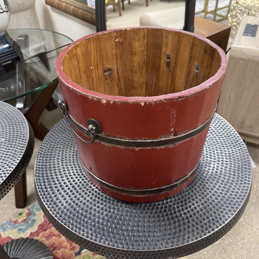 Primitive Wood Bucket