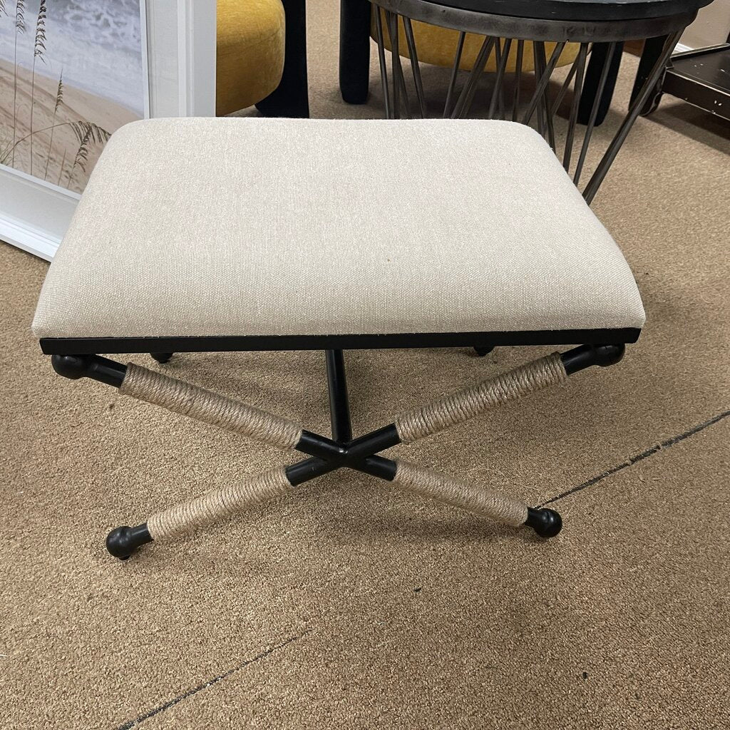 Nautical Style Ottoman