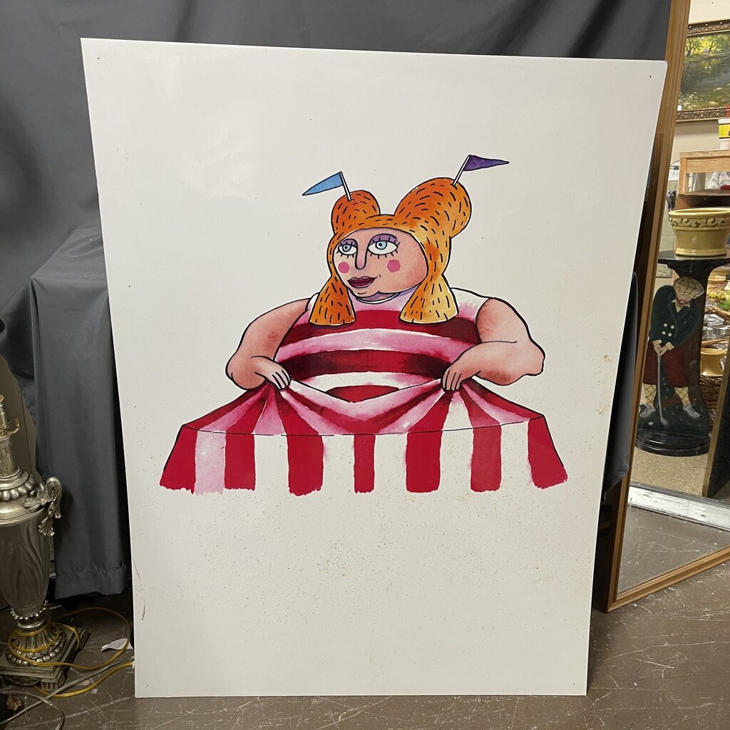 Funky Circus Digital Image Wall Art