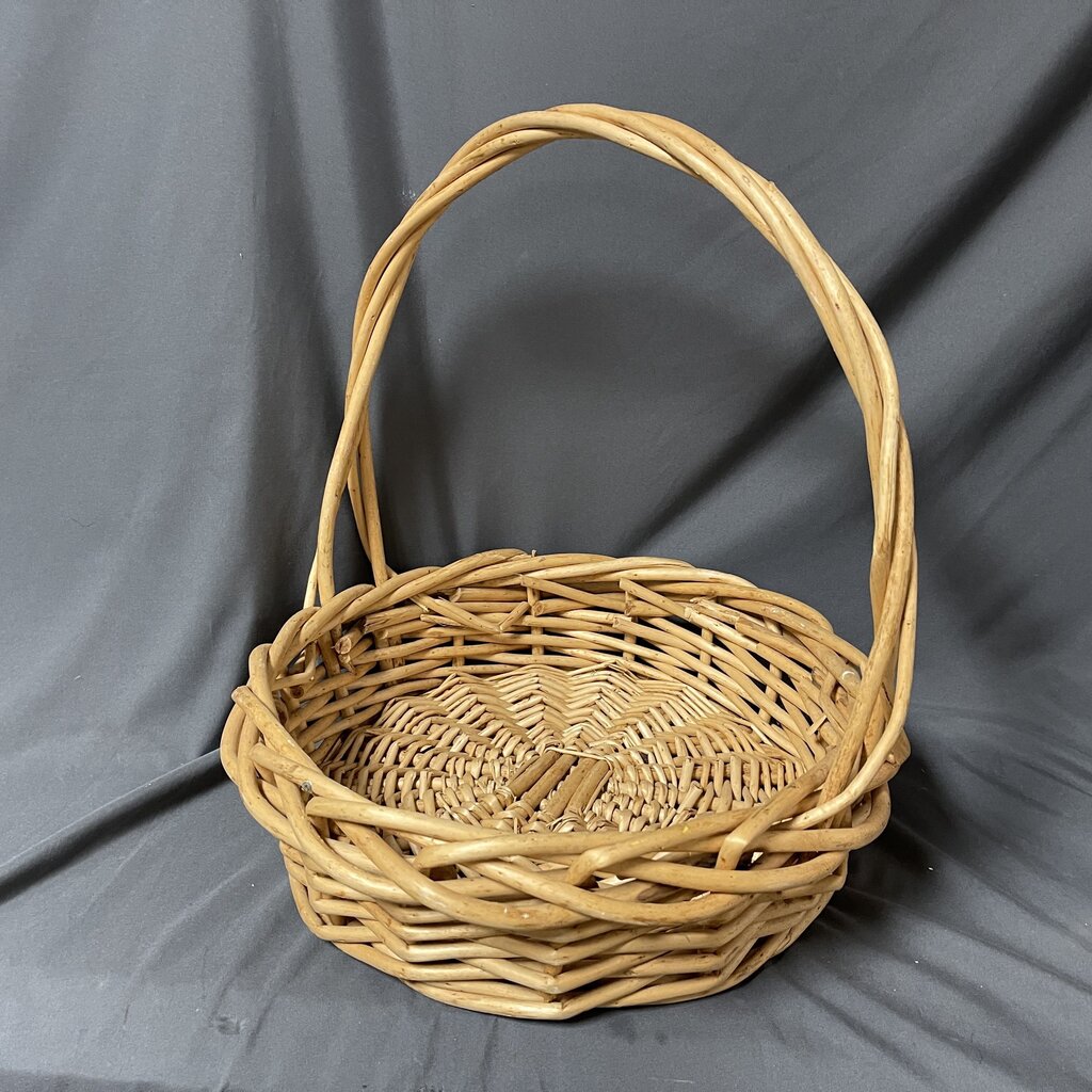 Round Handled Willow Basket