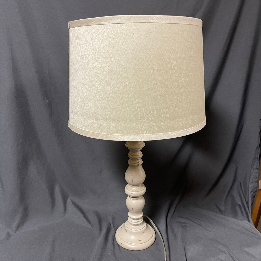 Distressed Wood Lamp