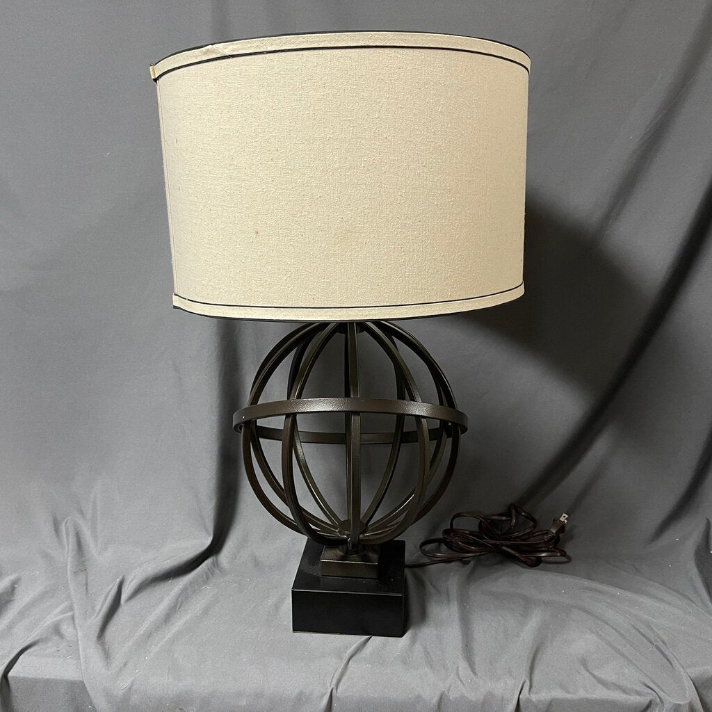 Metal Armillary Sphere Lamp