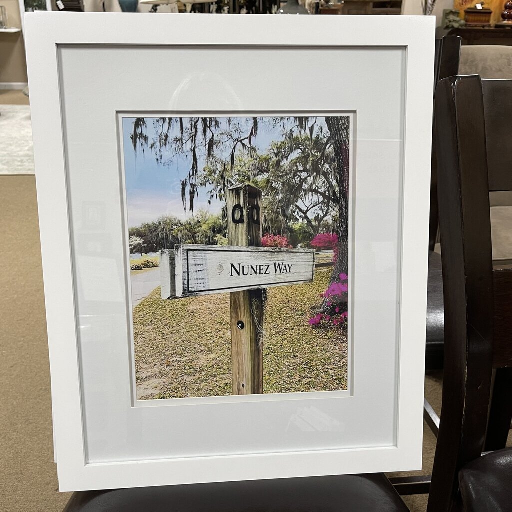 Framed Bonaventure Cemetary Photo