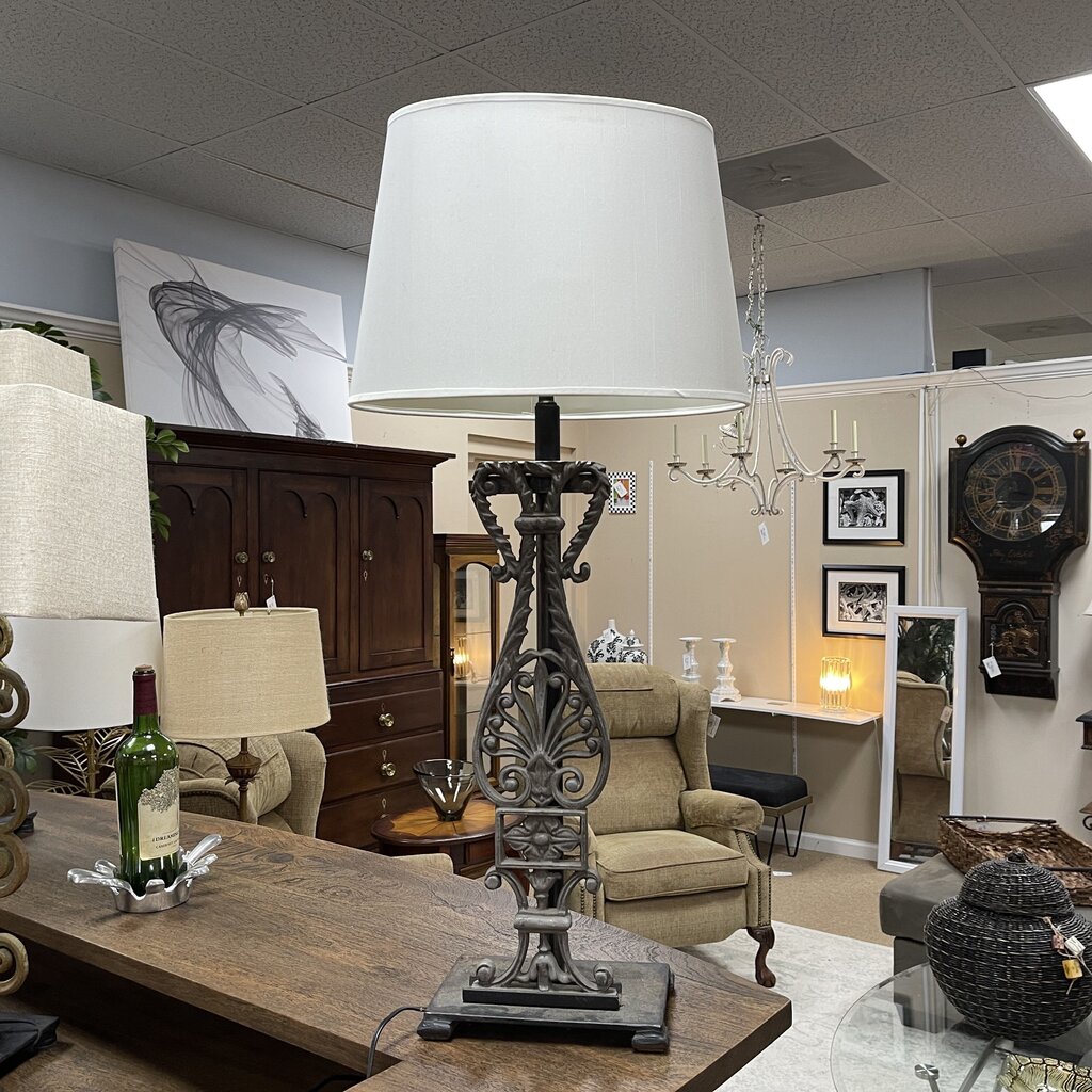 Architectural Ironwork Lamp