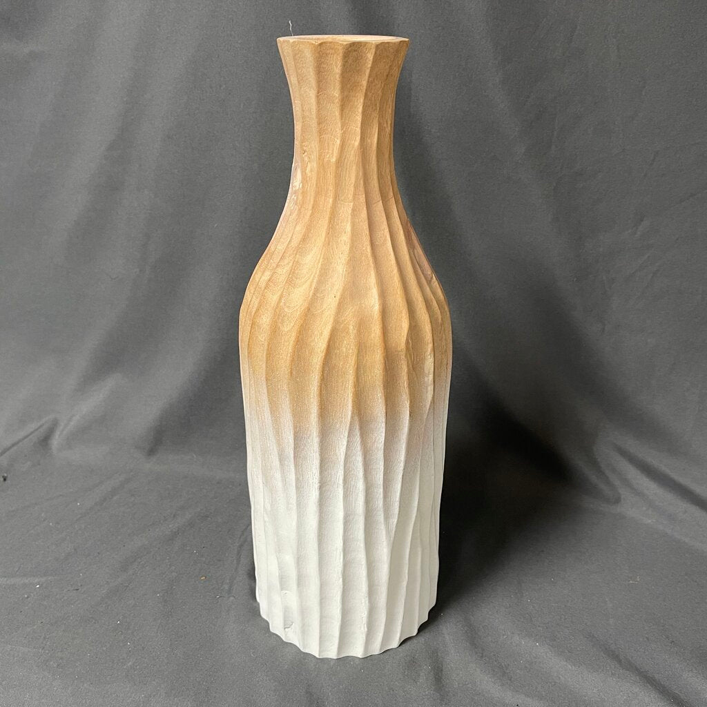 Wood Vase