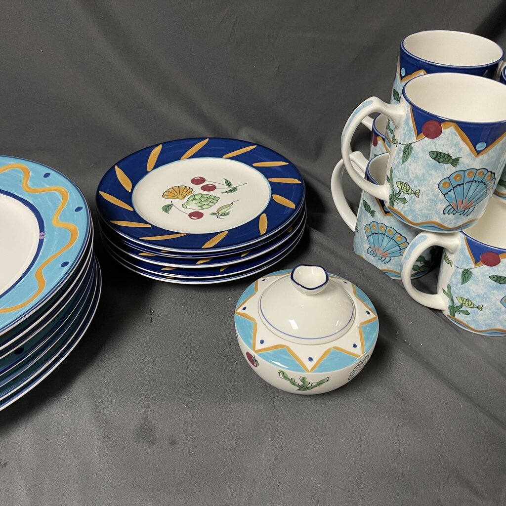 Ocean Collage Dinnerware