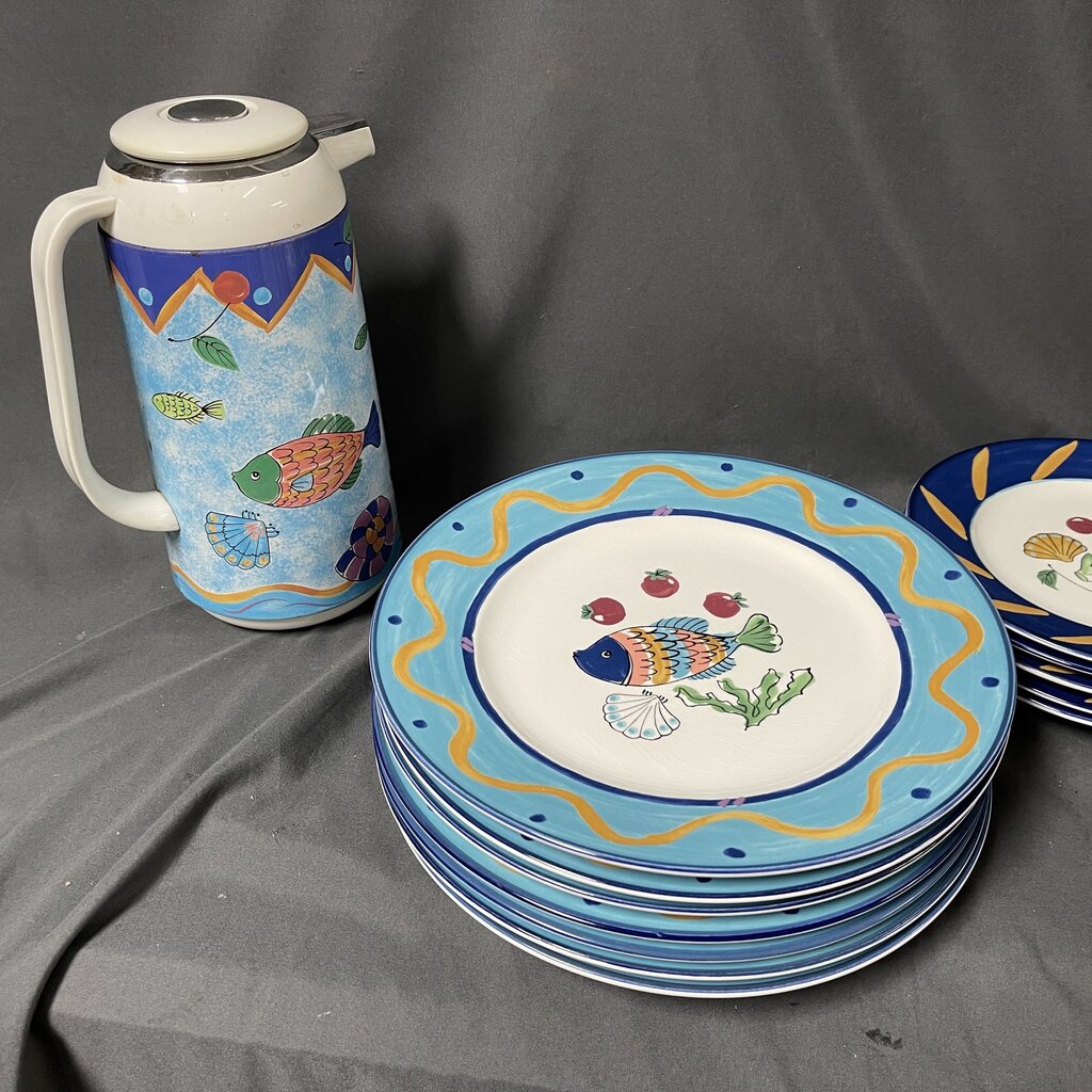 Ocean Collage Dinnerware