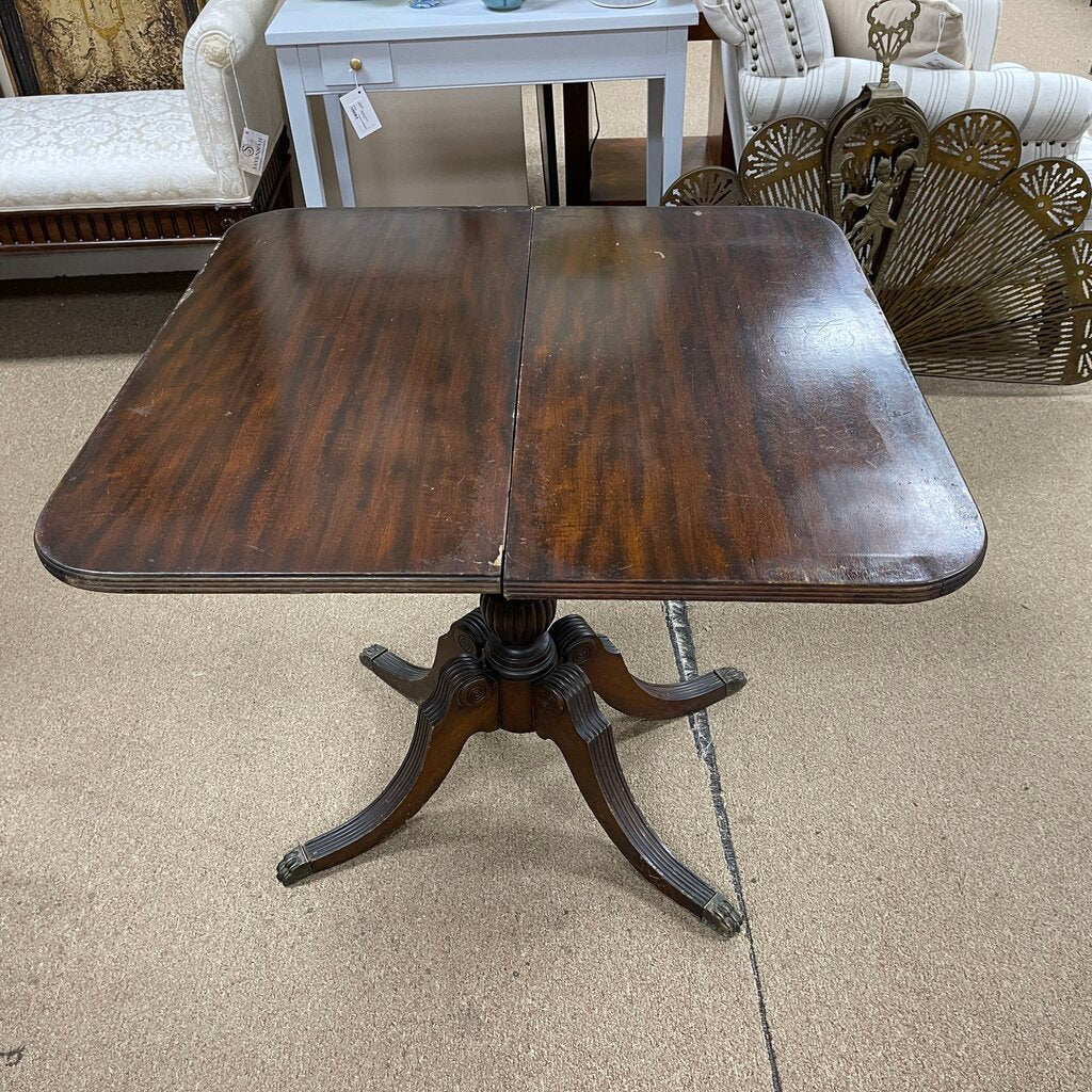 Vintage Flip Top Game Table