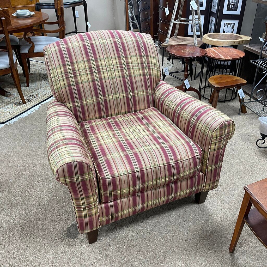Plaid Armchair
