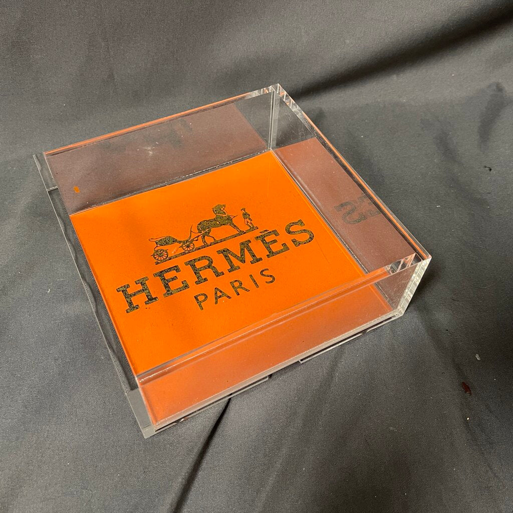 Hermes Acrylic Trinket Tray