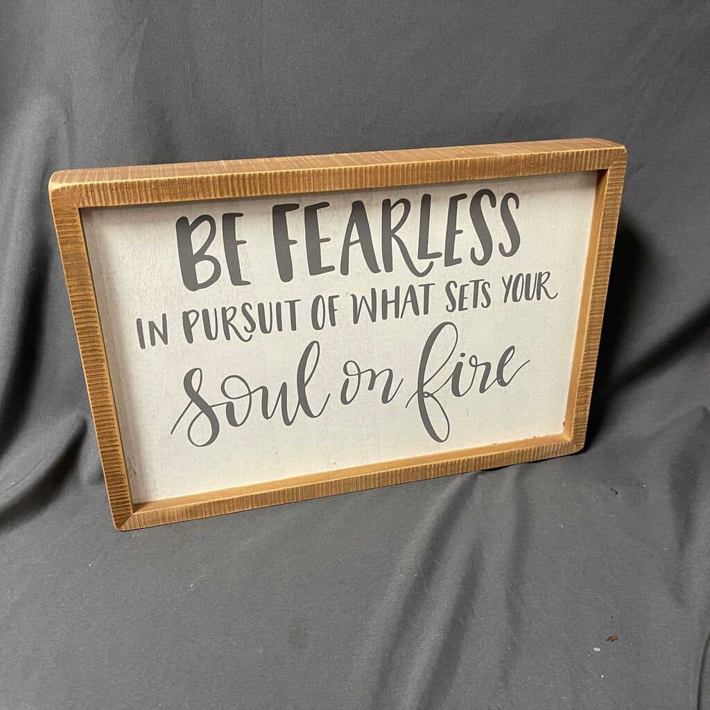 Be Fearless Word Art