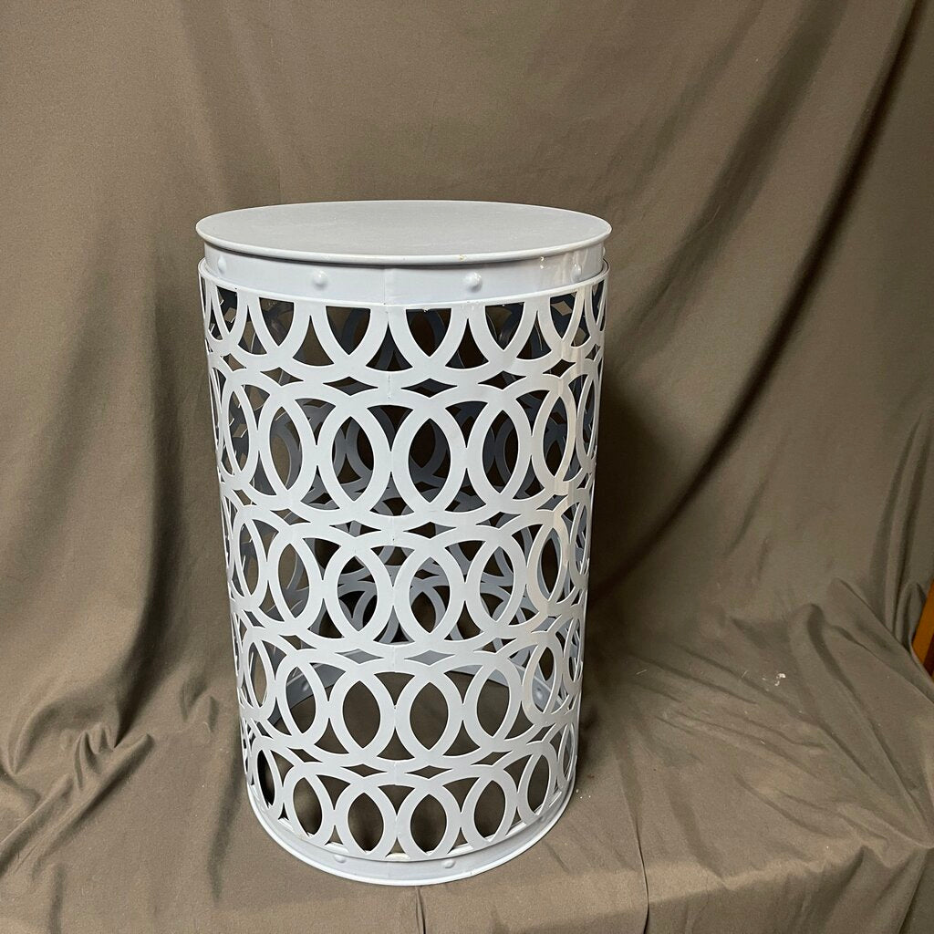 Round Metal Side Table