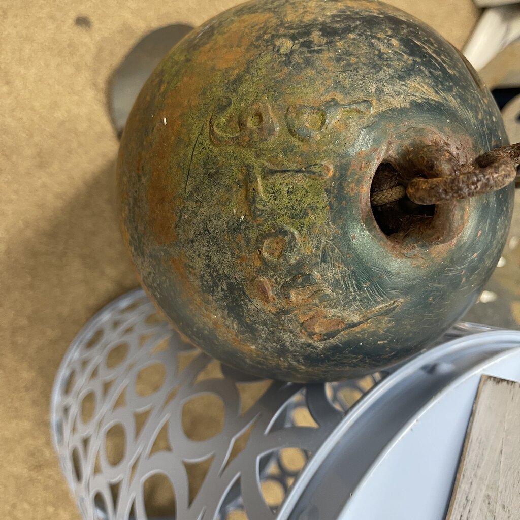 Artist Signed Metal Meditation Bell/Wind Chime