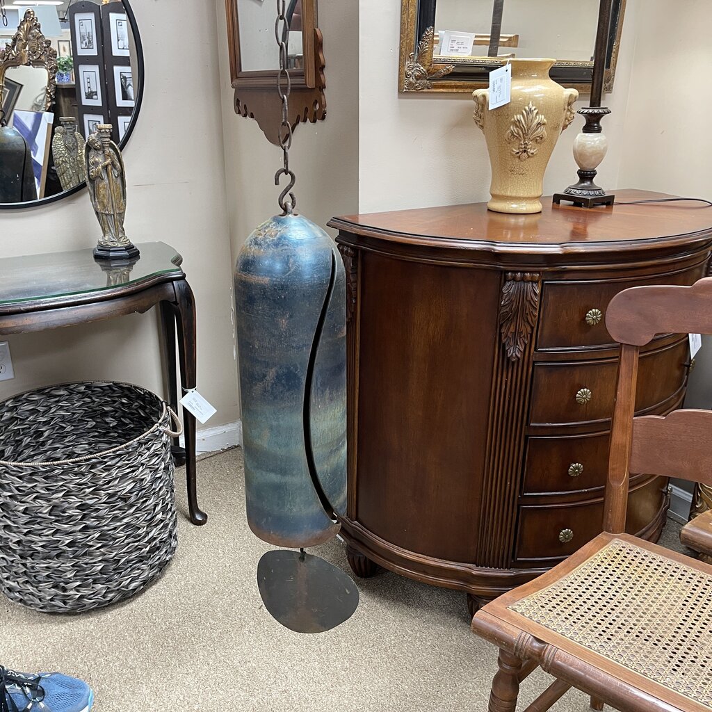 Artist Signed Metal Meditation Bell/Wind Chime