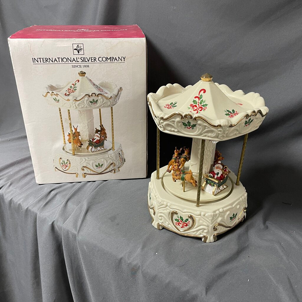 Christmas Santa Musical Carousel