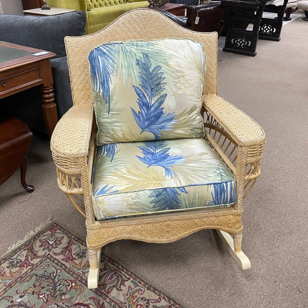 Rattan Living Set - Sofa, Chair, Rocker, Ottoman