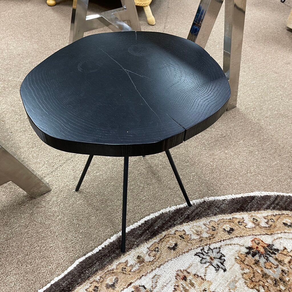 Live Edge Style Side Table