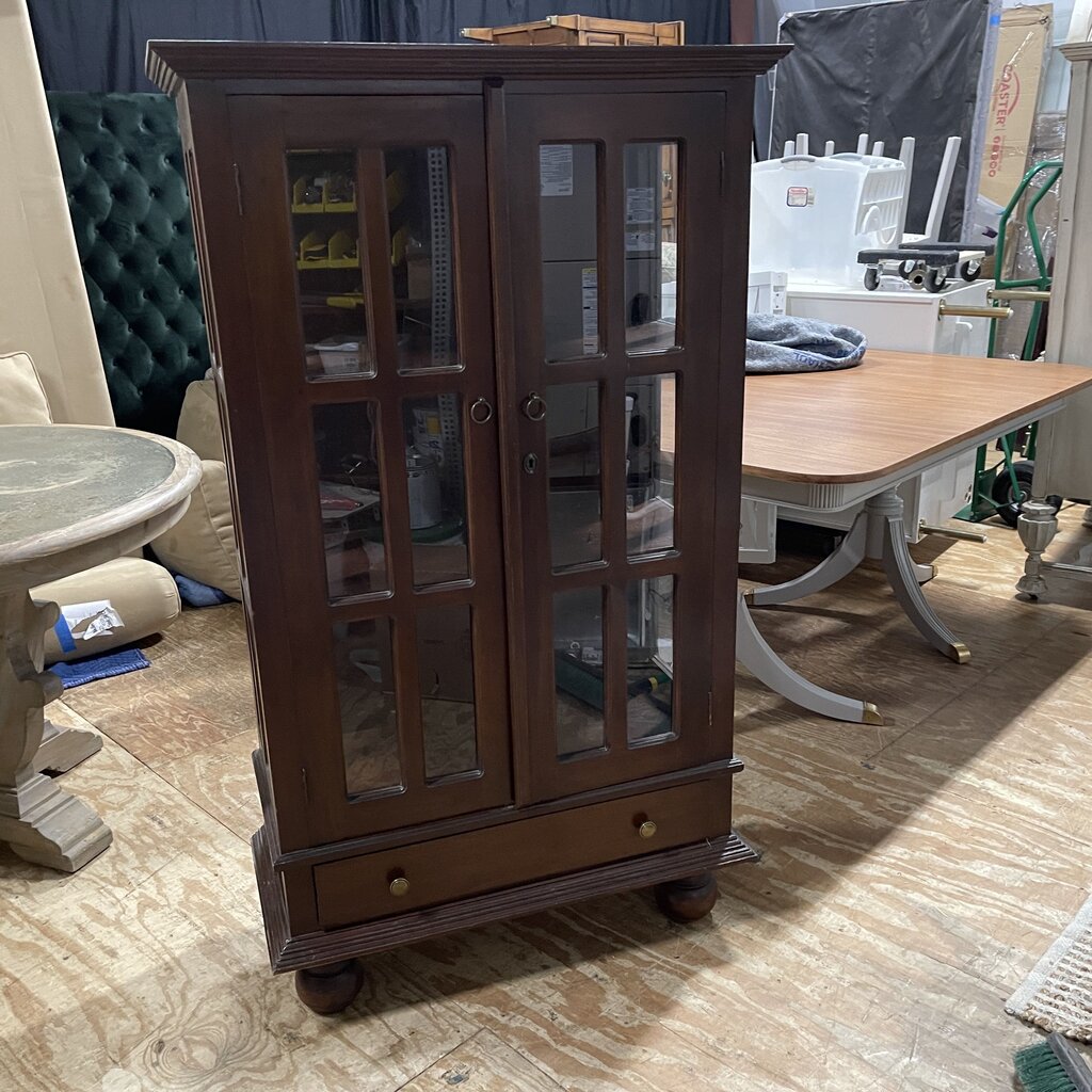 Wood + Glass Display Case