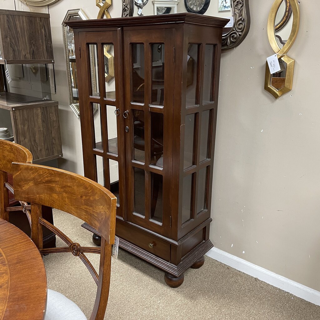 Wood + Glass Display Case