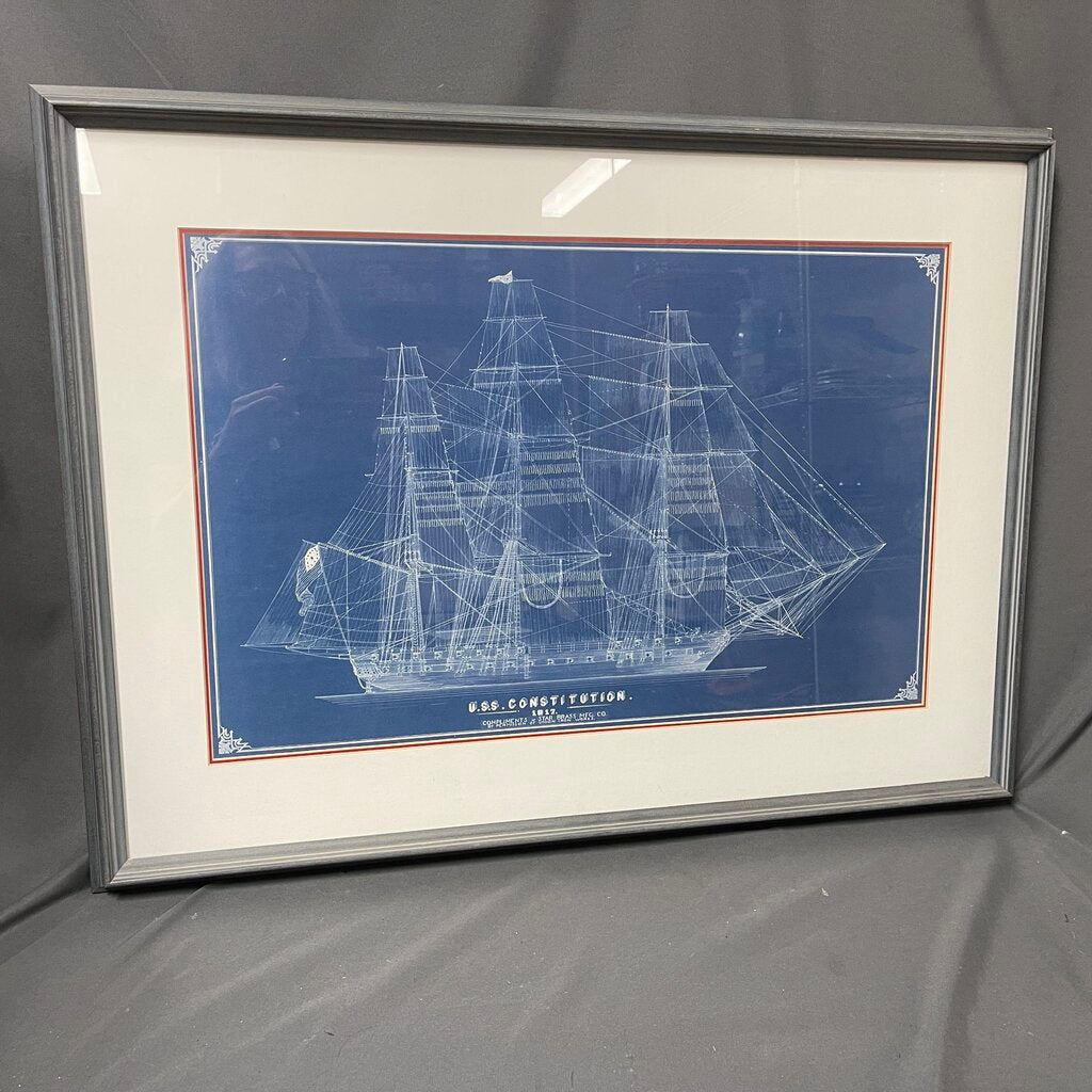U.S.S. Constitution Print