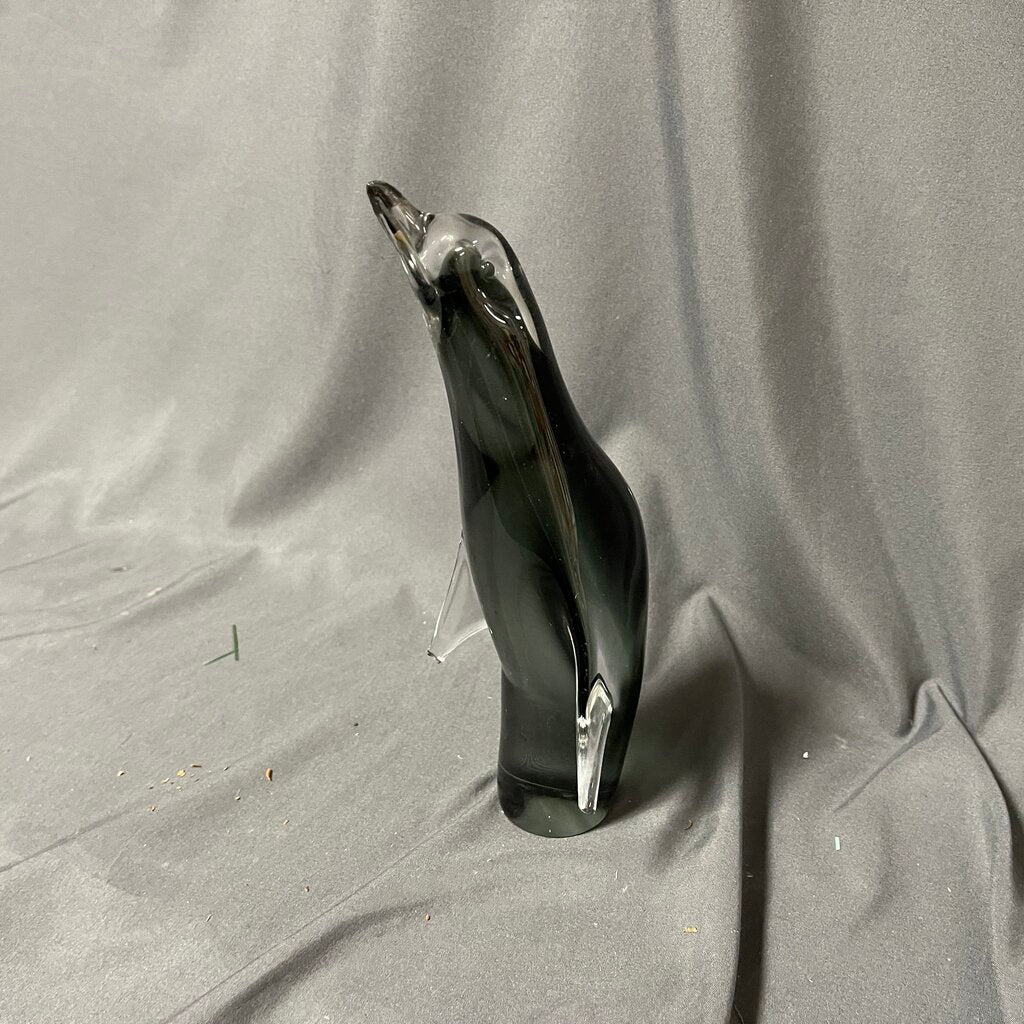 Art Glass Penguin Figure