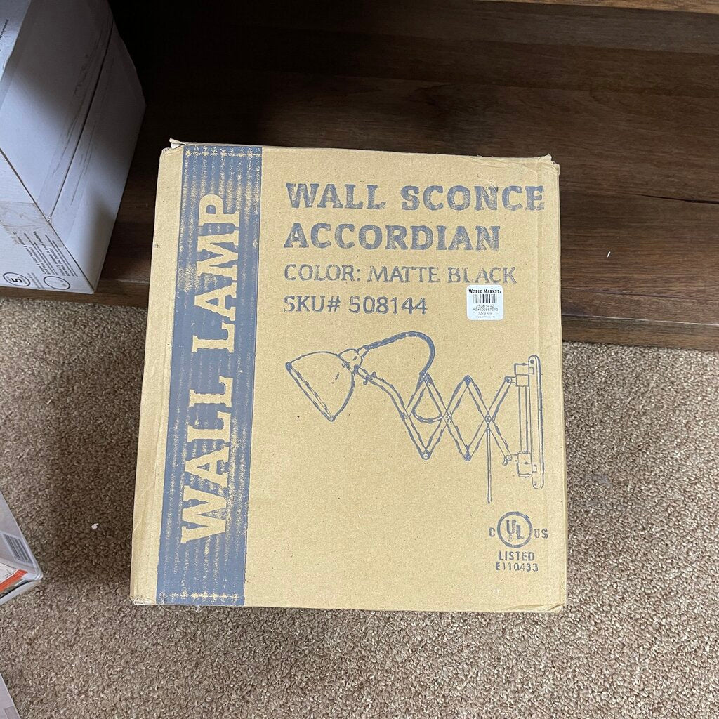Accordian Wall Sconce