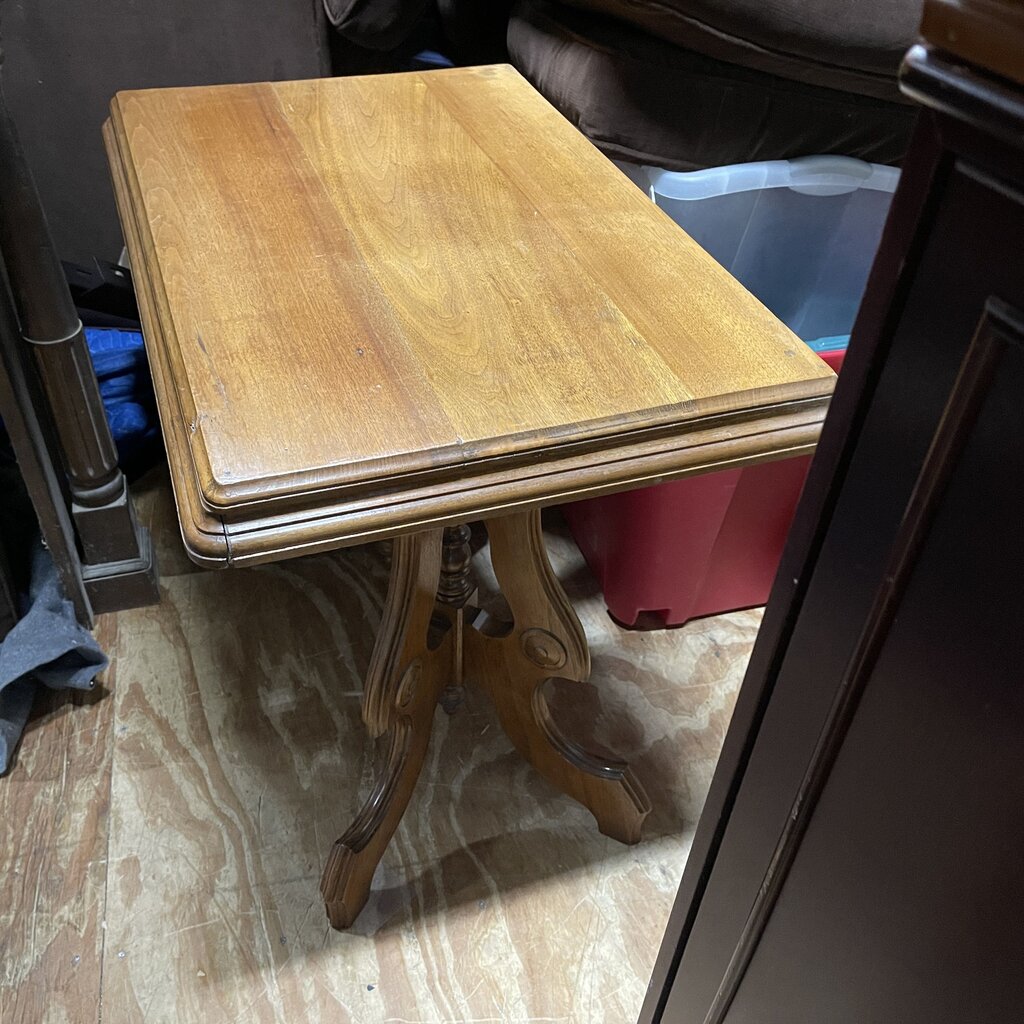 Vintage Wood Side Table